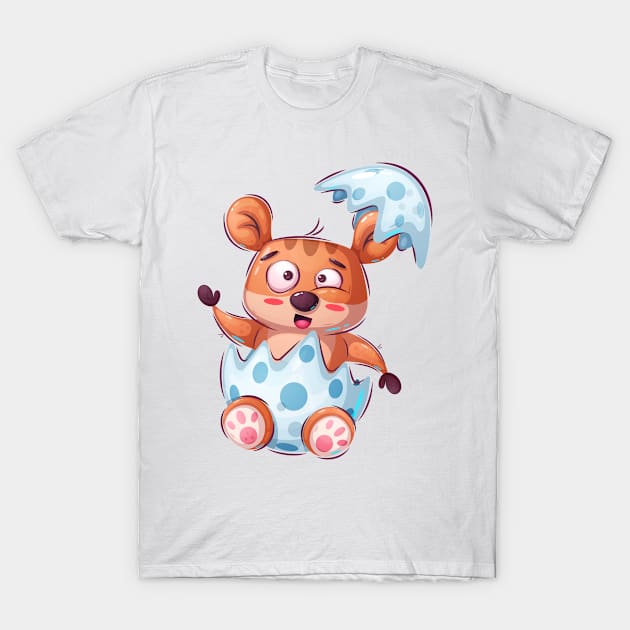 Hamster in an egg T-Shirt by P-ashion Tee